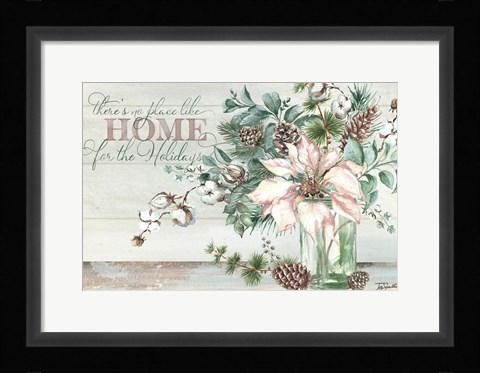 Framed Winter Green I Print