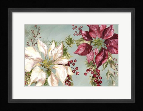 Framed Winter Joy I Print