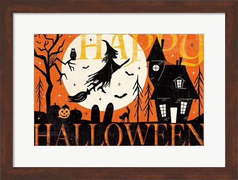 Framed Halloween is Calling I Print