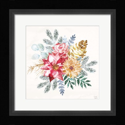 Framed Holiday Sparkle II Print