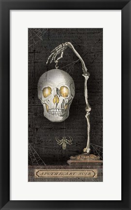 Framed Apothecary Noir VII Print