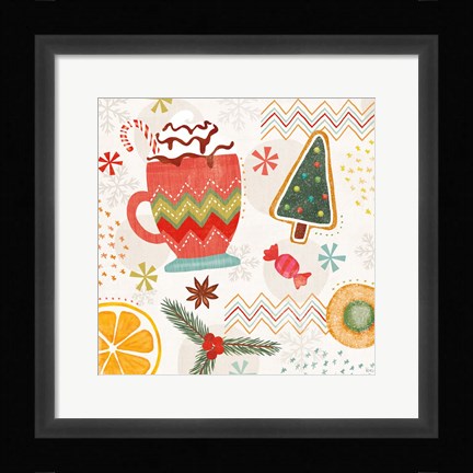 Framed Sweet Treats IV Print