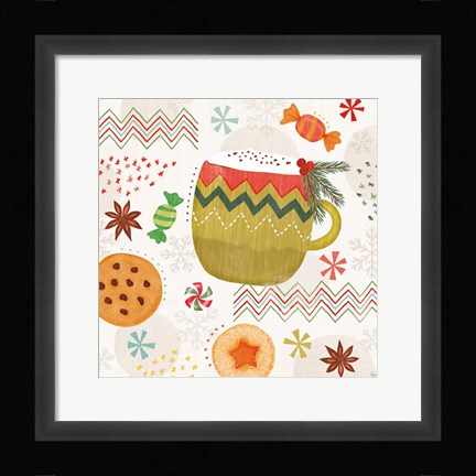 Framed Sweet Treats V Print