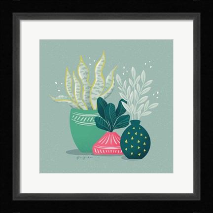 Framed Lush Life VIII Print