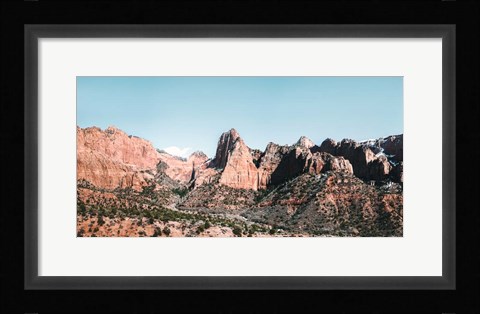 Framed Kolob Canyons II Color Print