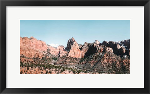 Framed Kolob Canyons II Color Print