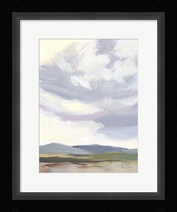 Framed May Sky Print