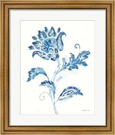 Framed Exotic Elegance Floral II Print