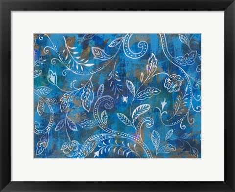 Framed Exotic Elegance I Print