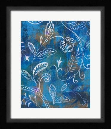 Framed Exotic Elegance Diptych II Print