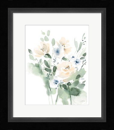 Framed Summer Wildflowers II Print