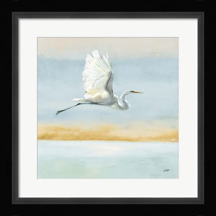 Framed Flight Blue Sky Print
