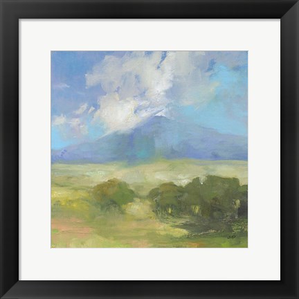 Framed Clouds on the Mountain Print