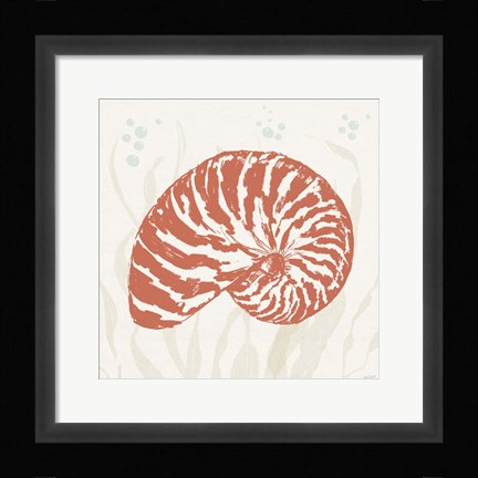 Framed Seaside Style X Print