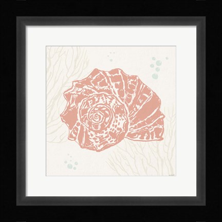 Framed Seaside Style IX Print