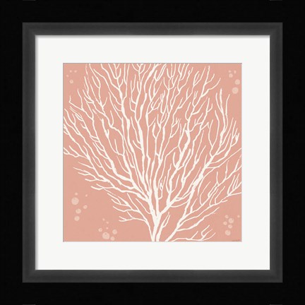 Framed Seaside Style V Print