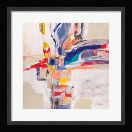 Framed Summer Pinwheel Print