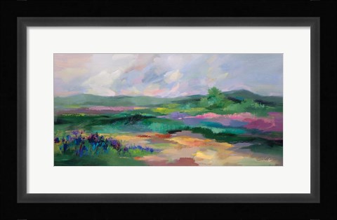 Framed April Slopes Print