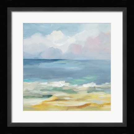 Framed Del Mar Sky II Print