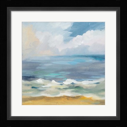 Framed Del Mar Sky I Print