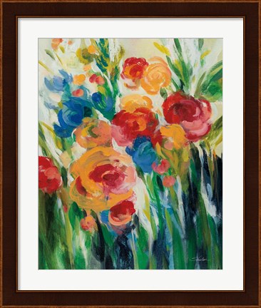Framed Bright Bloom II Print