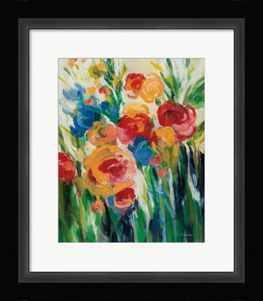 Framed Bright Bloom II Print