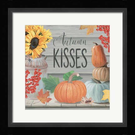 Framed Fall at the Farm VI Print