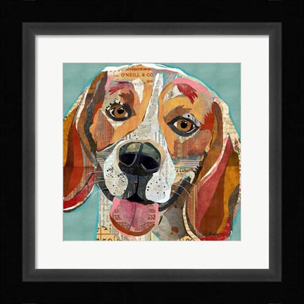 Framed Beagle Print