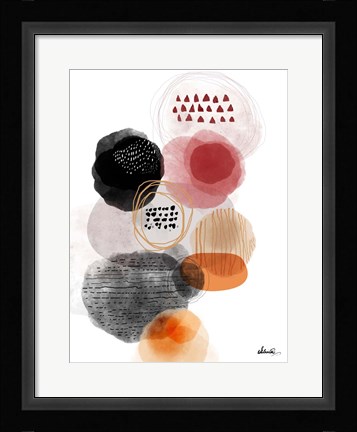 Framed Forest Sunset Print