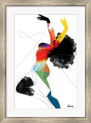 Framed Vivid Woman - Liberated Print