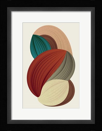 Framed Fibers 2 Print