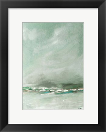 Framed Tranquil Seas 1 Print