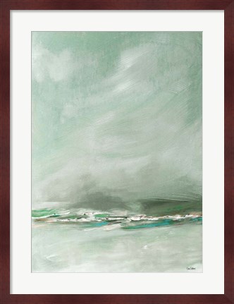 Framed Tranquil Seas 1 Print