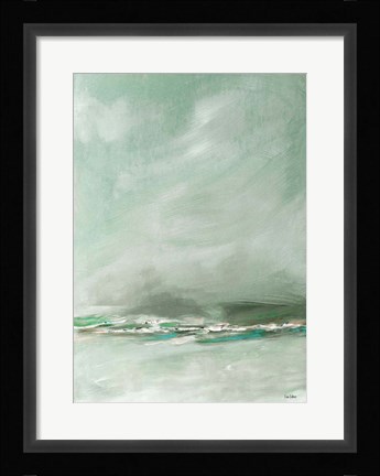 Framed Tranquil Seas 1 Print