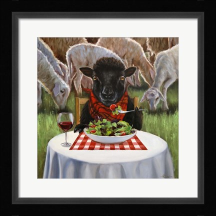 Framed Cut Above Print