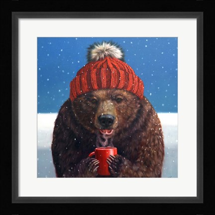 Framed First Sip Print