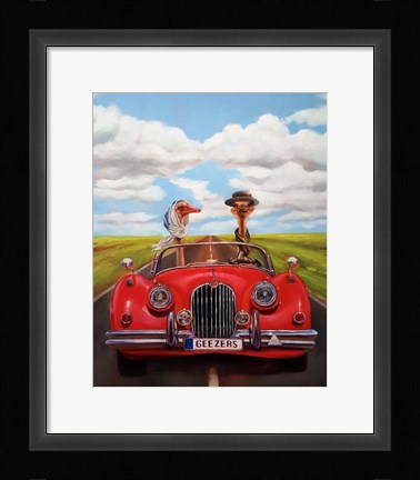 Framed Geezers Print