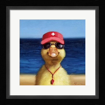 Framed Lifeguard Print