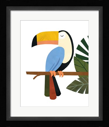Framed Tucker The Toucan Print