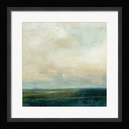 Framed Emerald Sea Print