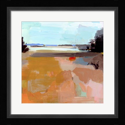 Framed Beach Plum Farm 1 Print