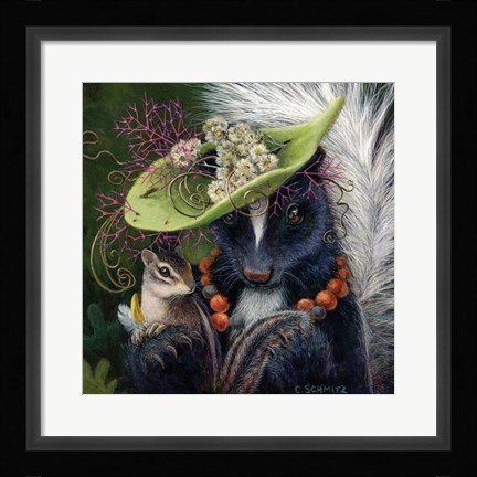 Framed Hat Maker Print