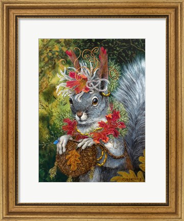 Framed Squirrel&#39;s Dream Print