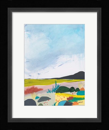 Framed Leaving Behind 2 Print