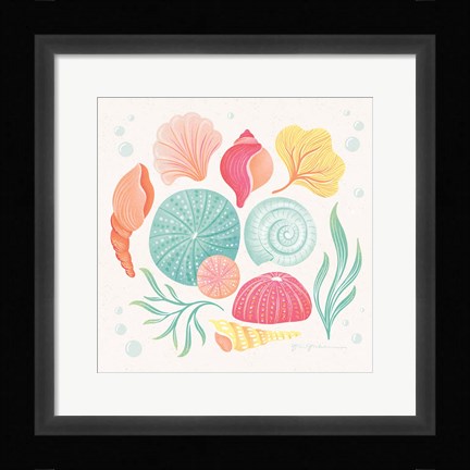 Framed Under the Sea VI Print