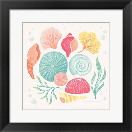 Framed Under the Sea VI Print