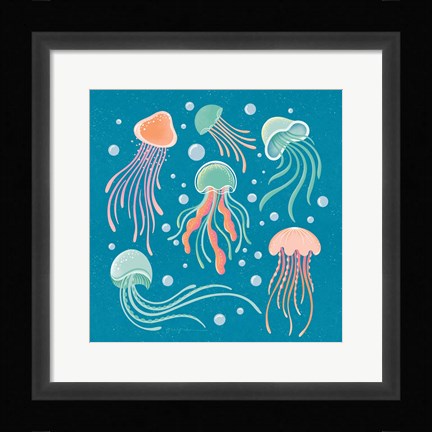 Framed Under the Sea IV Print