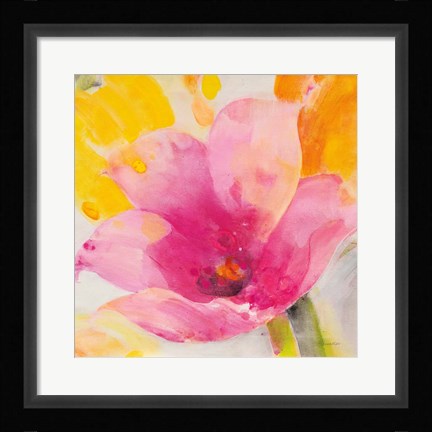 Framed Bright Tulips IV Print