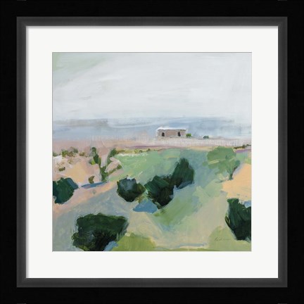 Framed On the Way to Joshua Tree Print