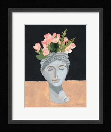 Framed Golden Roses Print